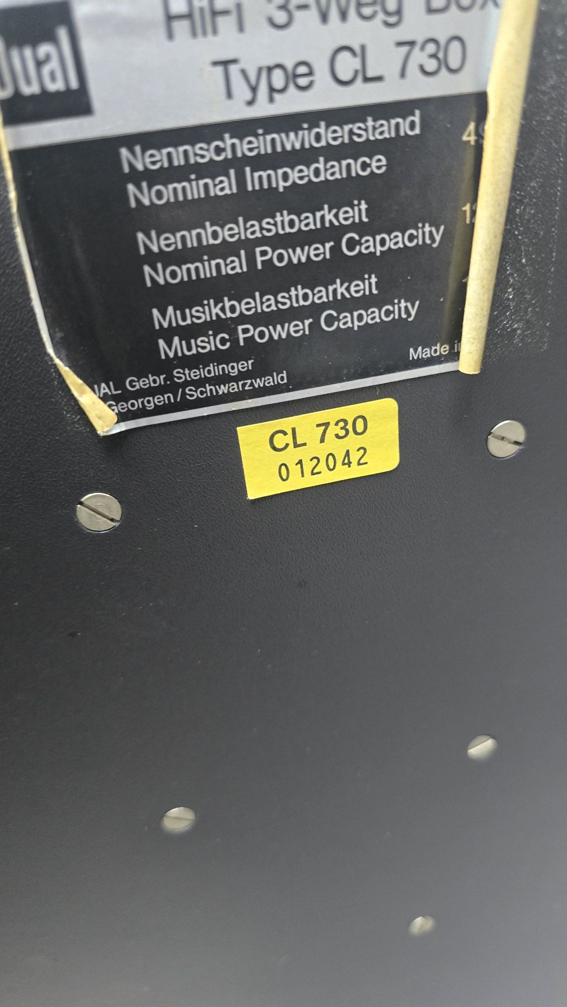 Kolumny Dual CL730