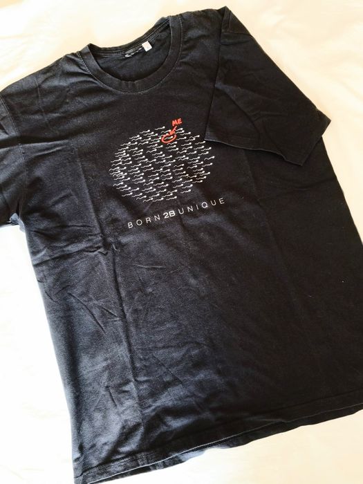 T-shirt preta homem XL