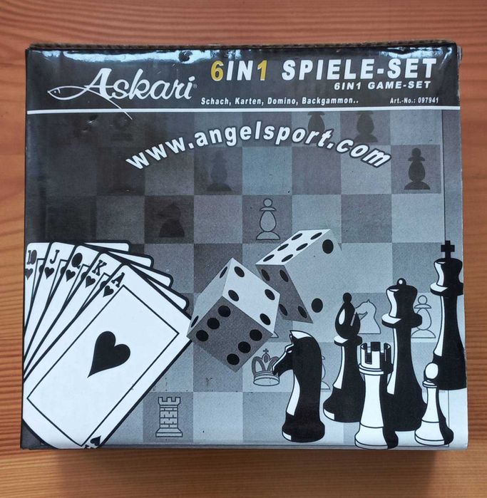 Новий ігровий дорожній набір «6 в 1» від німецького бренду Askari