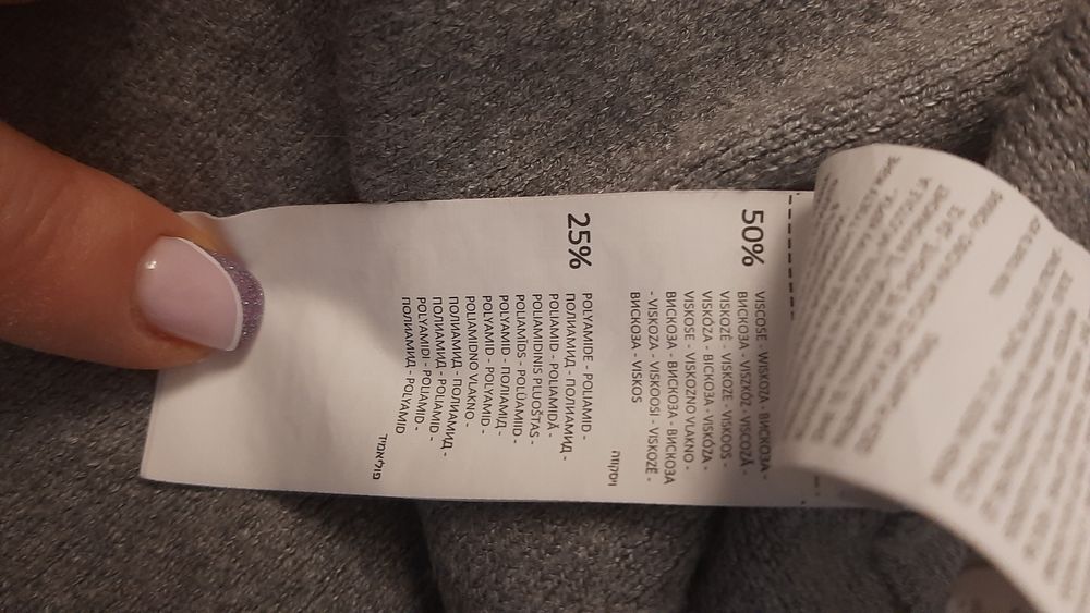 Sukienka szara Mohito