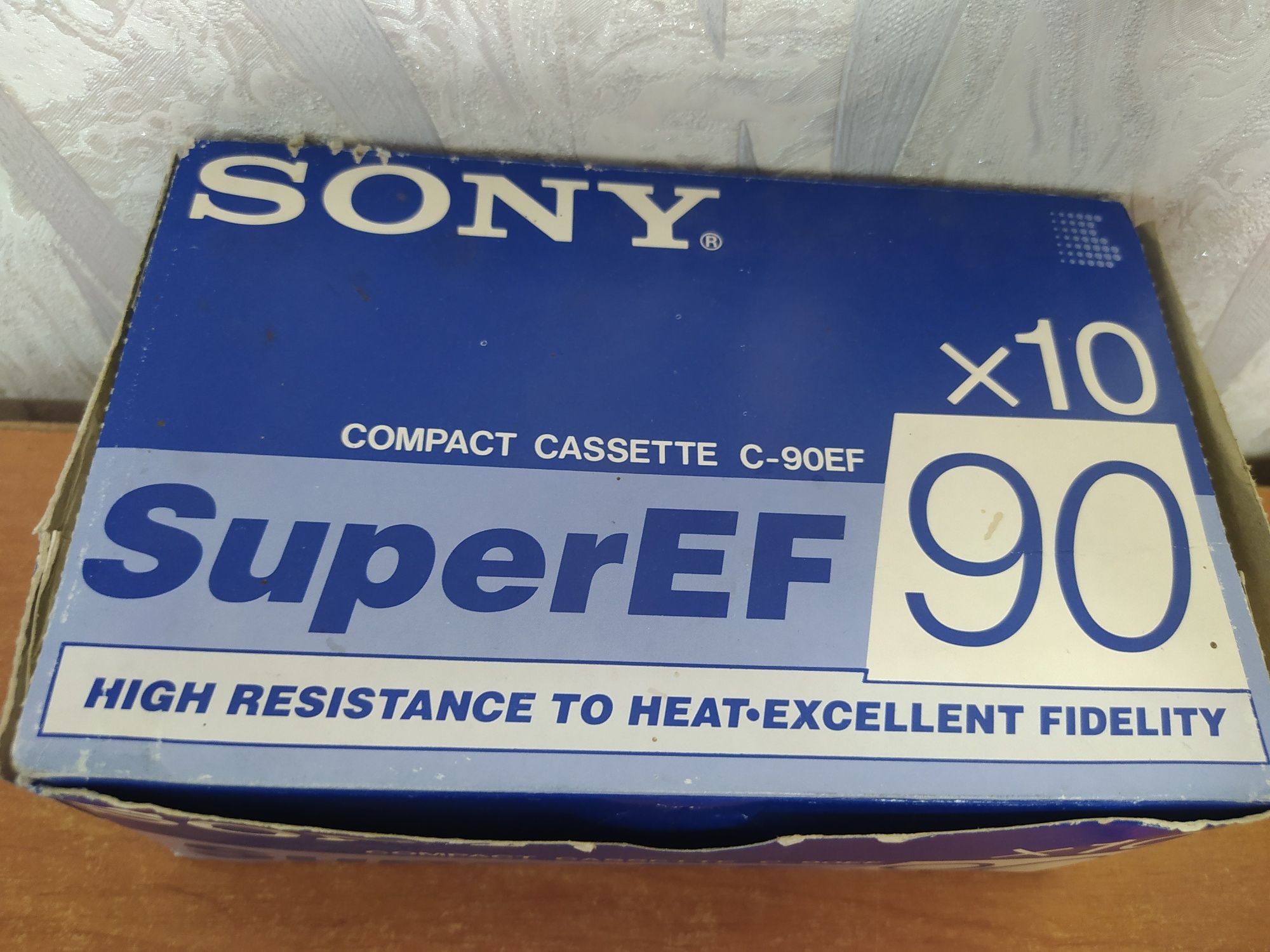 Кассеты SONY. Super EF 90.