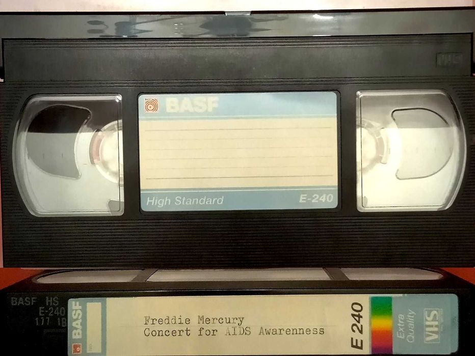 362 VHS Freddie Mercury Concert for Aids Awarennesa (Old Time)(4)