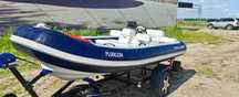 Łódź motorowa RIB WILLIAMS TURBOJET 385 – 120 KM – gotowy do sezonu!