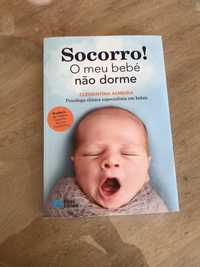 Livro ‘Socorro, o meu bebé não dorme’