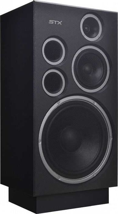 Kolumny podłogowe stereo STX F-330n - czarne