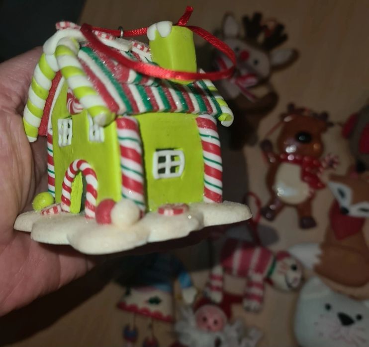 Conjunto bonecos natal loja gato preto