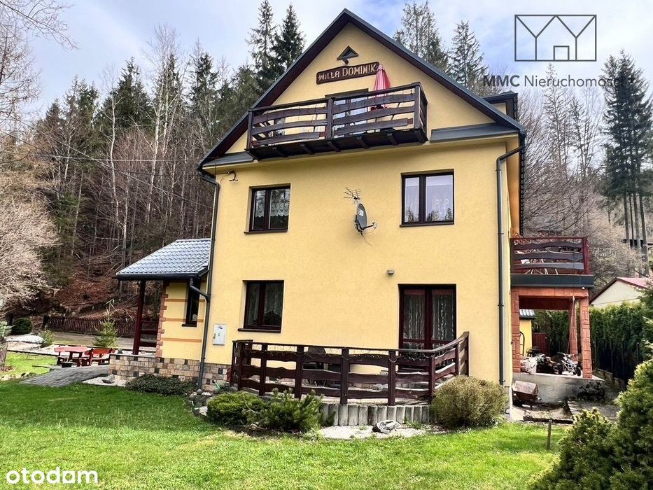 Wisła | Gotowy pensjonat z kawalerkami i domkiem.