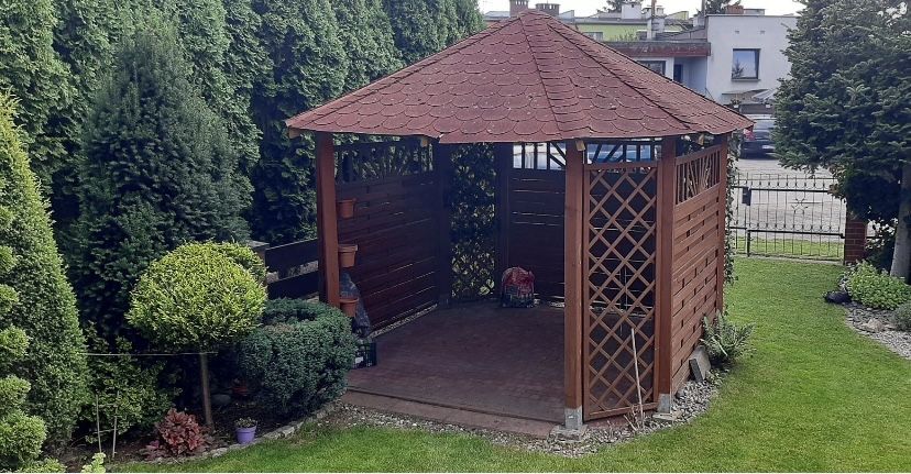 Altana ogrodowa- wiata