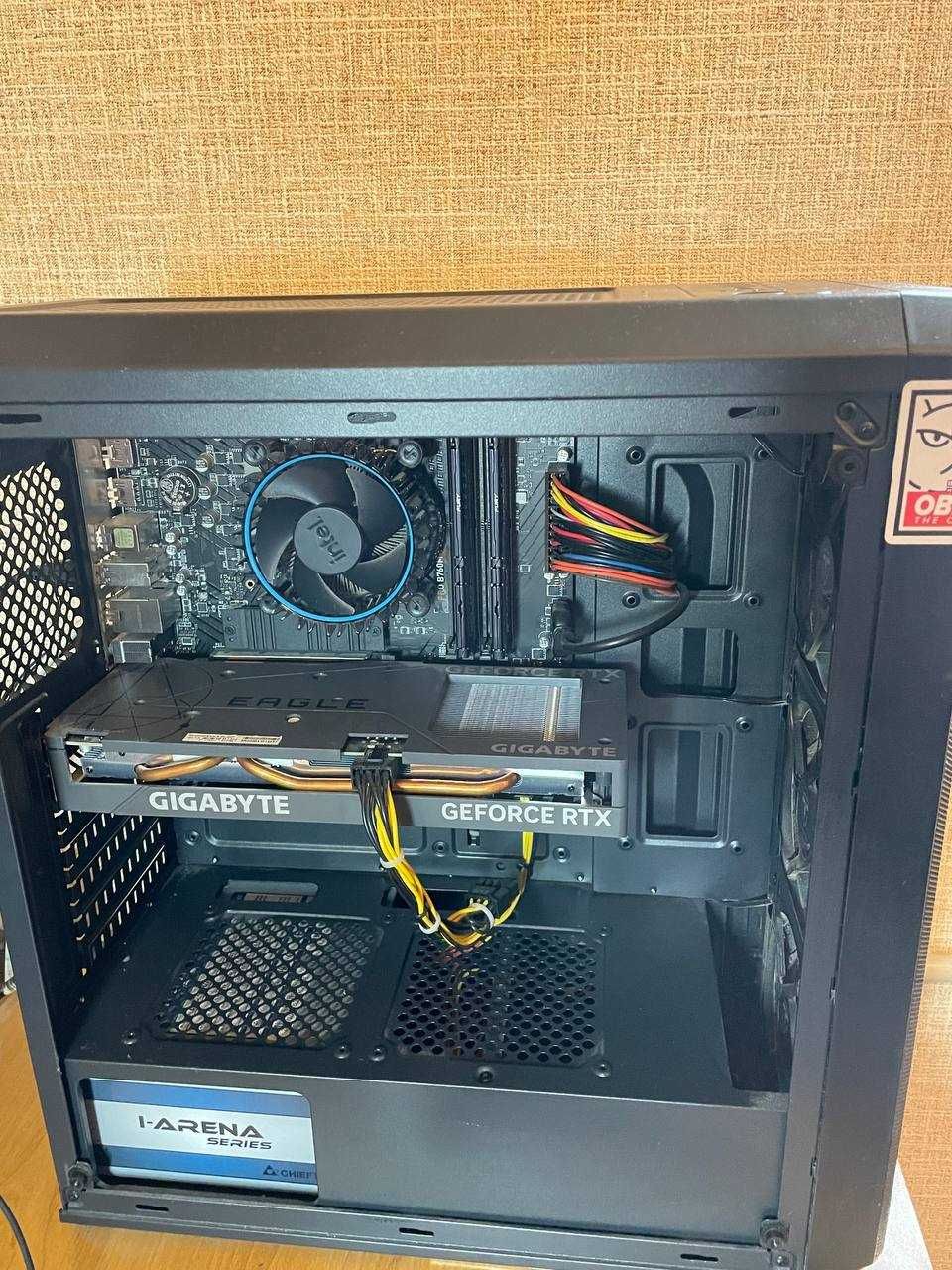 Комп'ютер RTX 4060 8ГБ / i3 12100f / 32bd 4800 ddr5 + монік і камера