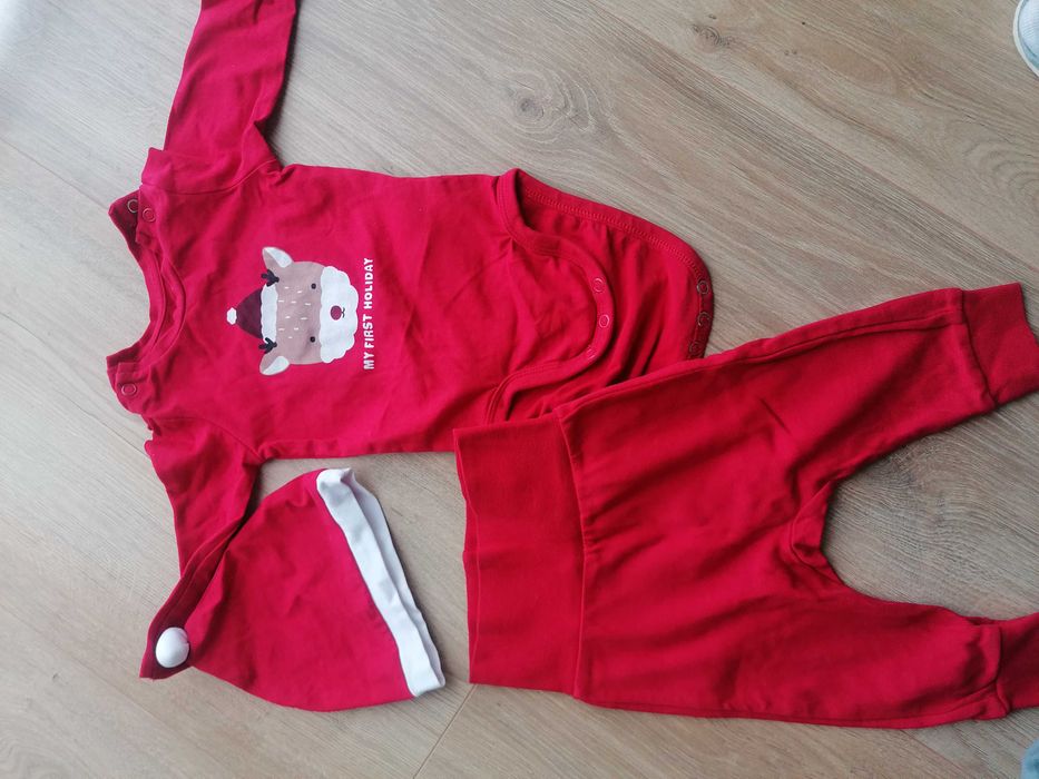 Komplet świąteczny roz 62