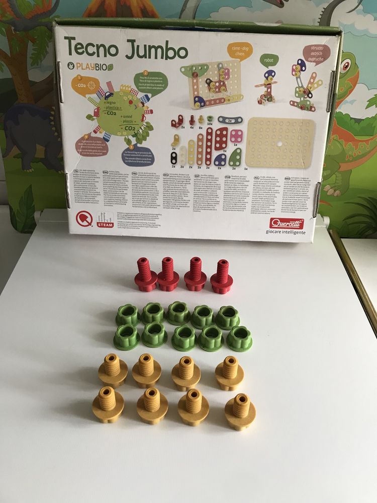 конструктор Quercetti Tecno Jumbo PlayBio
