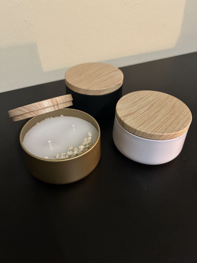 Velas perfumadas artesanais