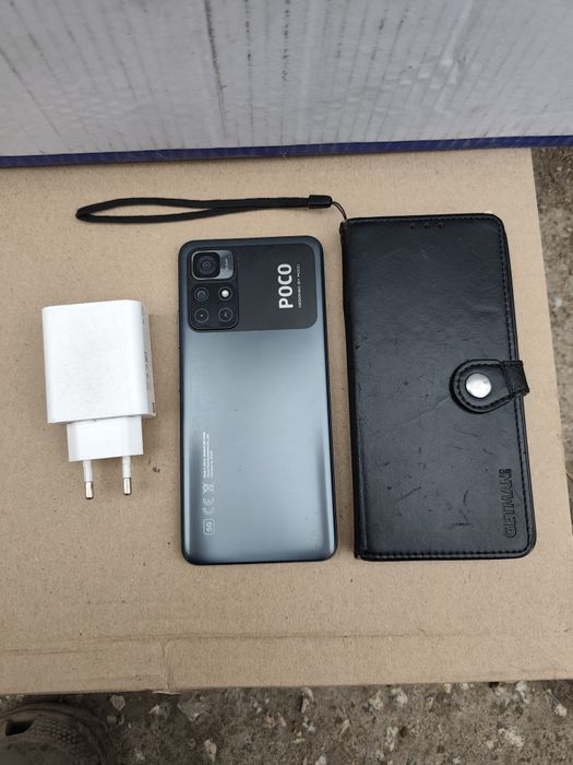 Смартфон Xiaomi Poco M4 Pro 5G 6/128 Power Black (21091116AG)