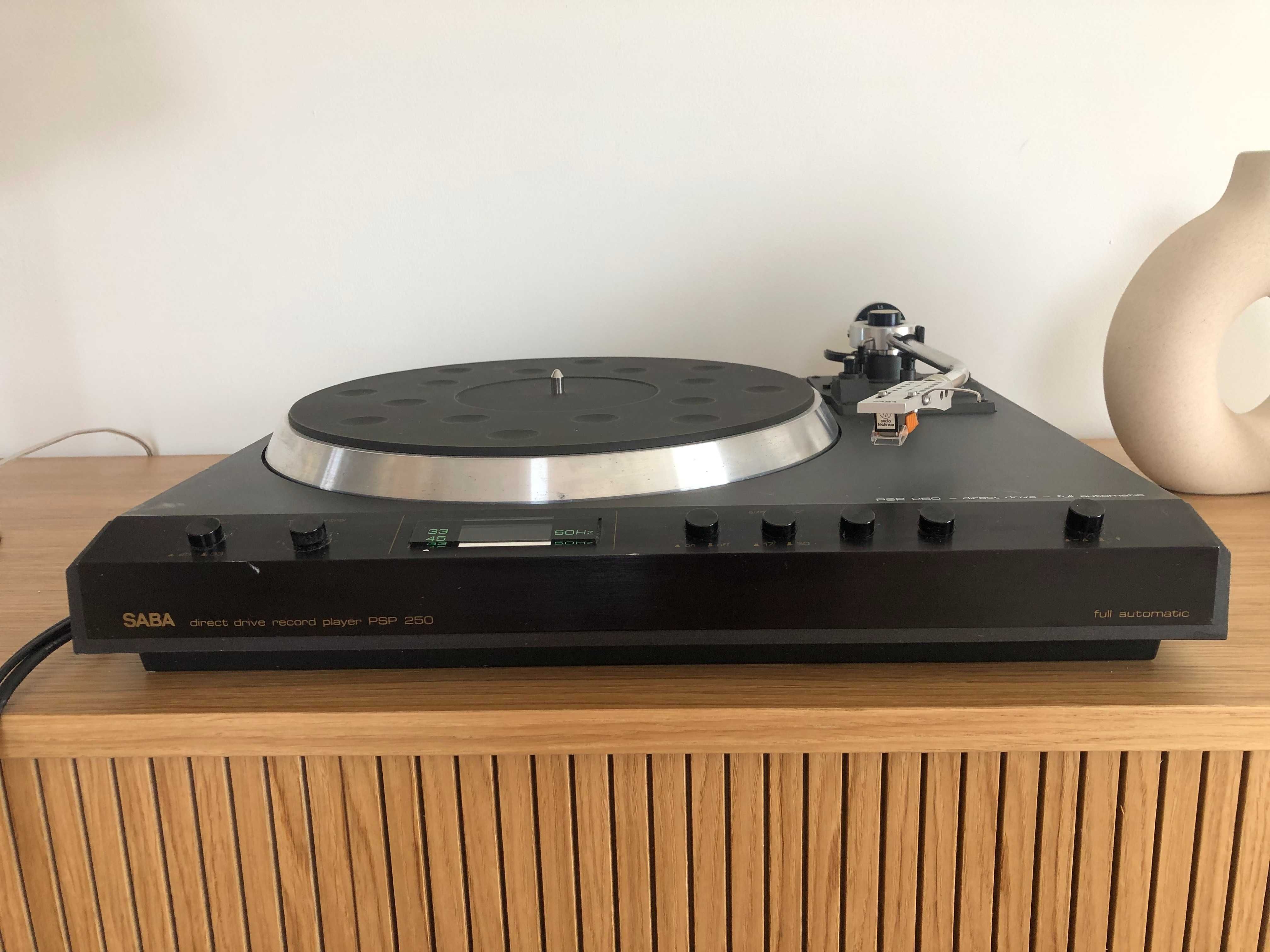 Gramofon SABA PSP 250 + wkładka Audio Technica NOWA