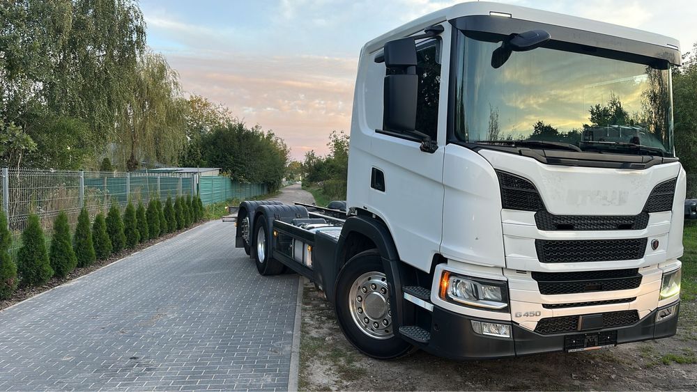 Scania G450 rama do zabudowy