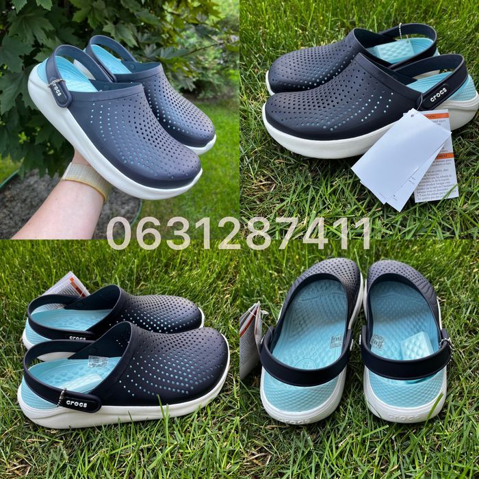 Crocs literide clog крокси чоловічі р. 36-46 мужские кроксы сабо