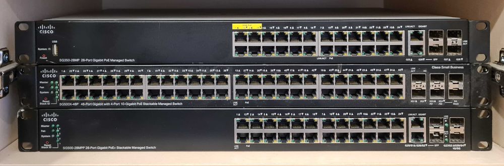 Керовані switch PoE Cisco SG300-10/P/PP/MP 350-28MP 500-28MPP 500X-48P