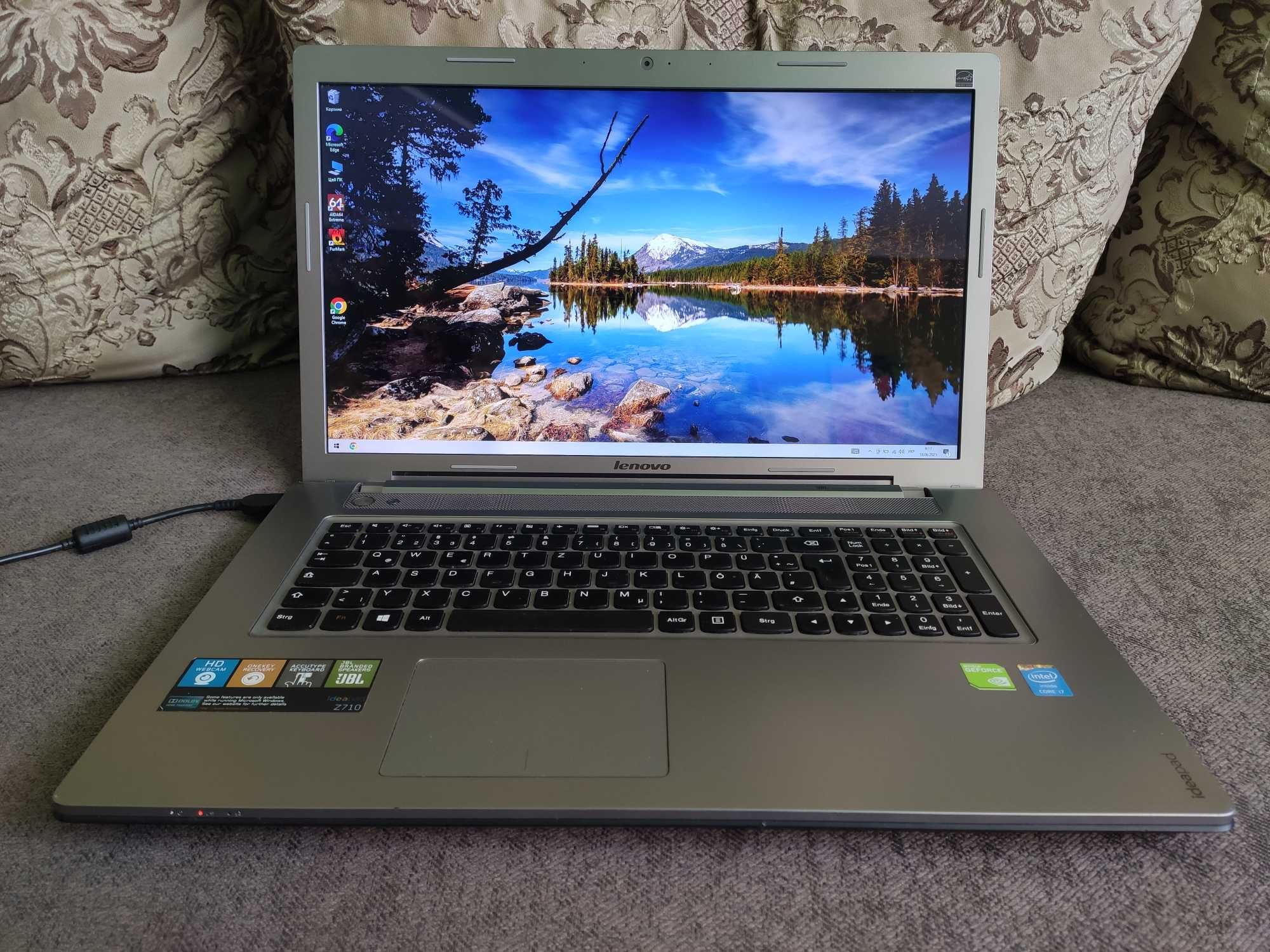 17.3"fullHD Lenovo Z710/Core i7/Nvidia GT740