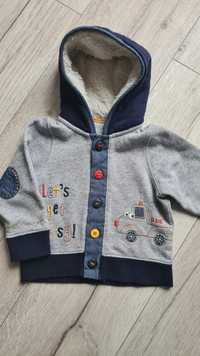 Bluza z kapturem 6-9 m-cy