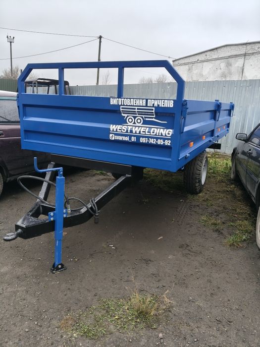 Причеп до трактора на 3 тони 1.8м на 4м з документами