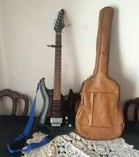 Guitarra eletrica Aria Mac-Series preta