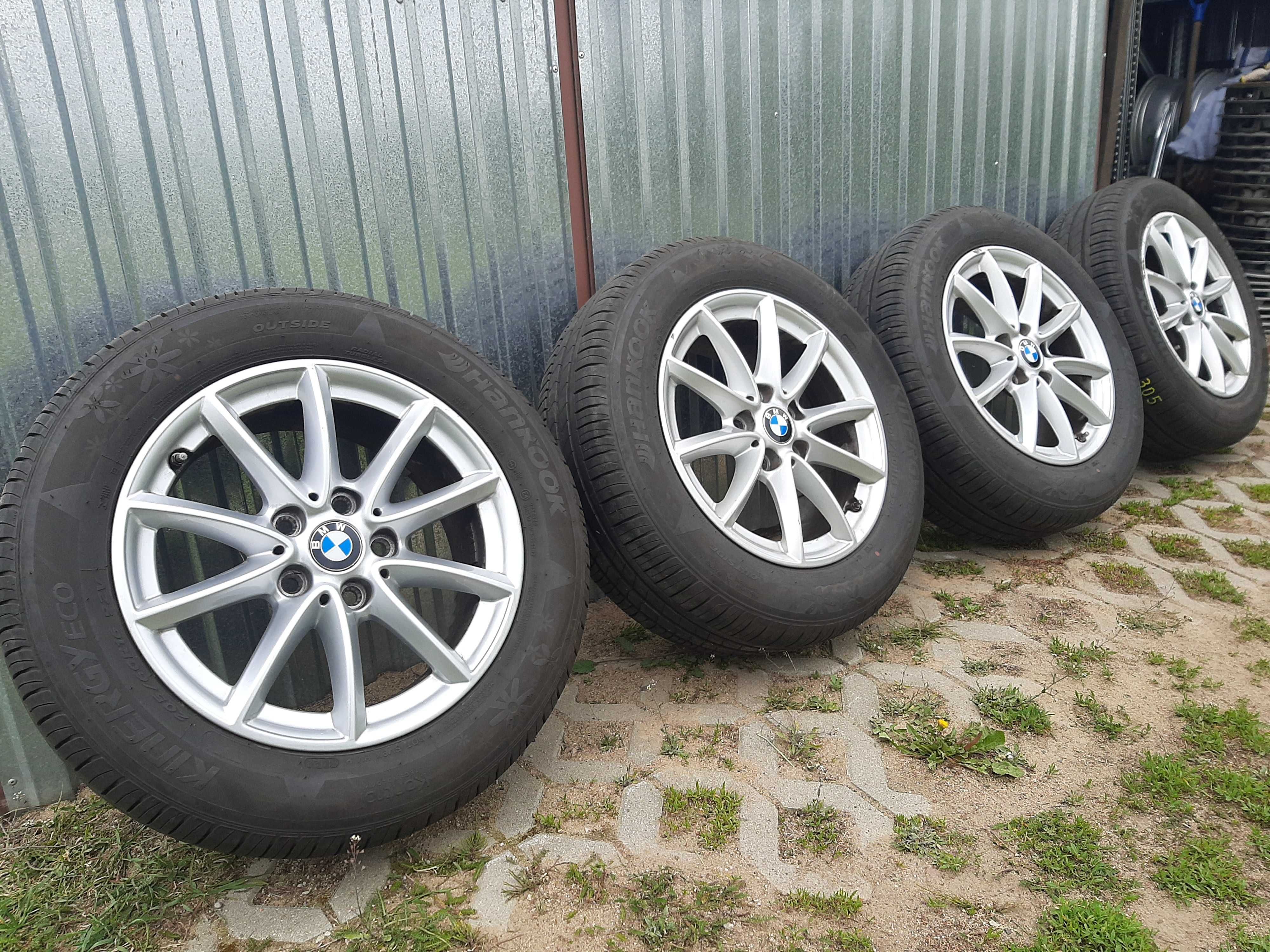 Koła Alu 16" BMW F45 F46 / 5x112 7Jx16 ET52 / 205/60R16 7mm 2022r