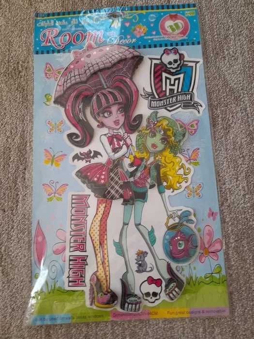 Nowe Naklejki na ścianę Monster High wyprzedaż !