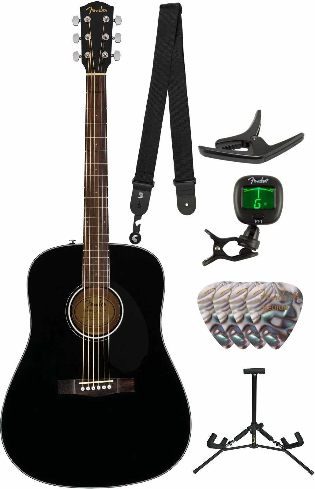 Гітара електро акустична FENDER CD-60S/CD-60 V3/CD-60SCE НОВІ