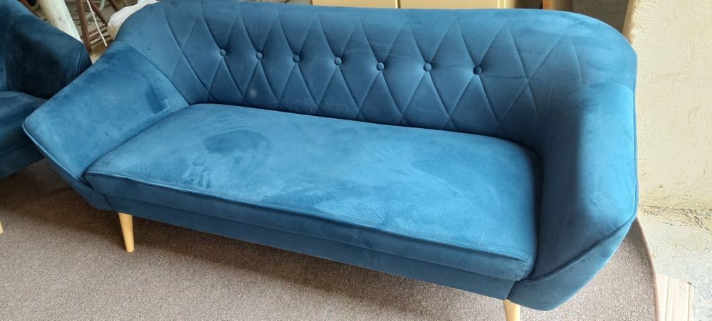 Sofa  3, 2, 1. niebieska