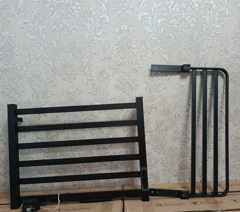 Універсальна полиця-вішалка 2в1 електрична сушка для рушників 50х50см