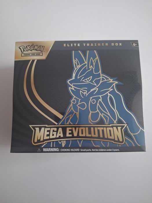 Mega Evolution Lucario - Elite Trainer Box - Nova, Selada