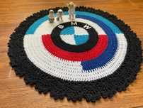 Tapete croche tema bmw