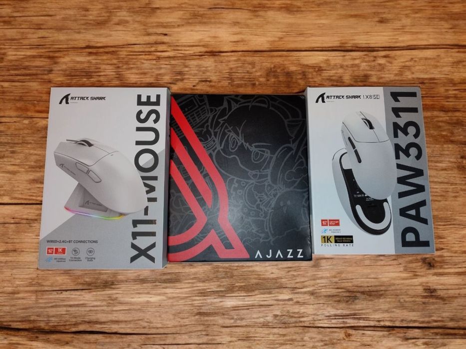 Attack Shark X8SE / X11, Ajazz Компьютерная игровая мышка беспроводная
