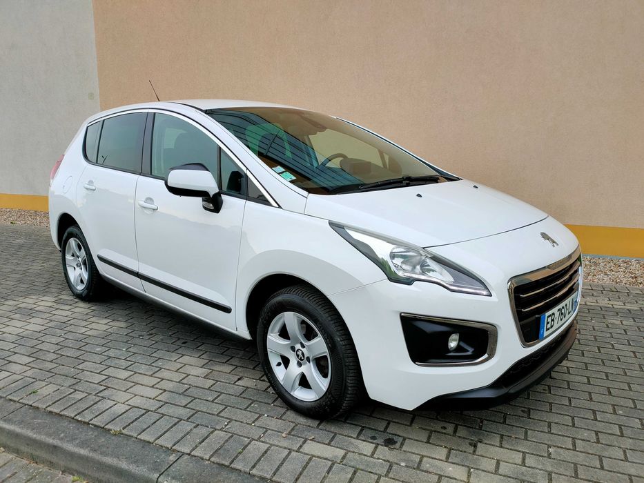 Peugeot 3008 Lift Allure 1.6 Banquise White Serwisowany Stan Salonowy