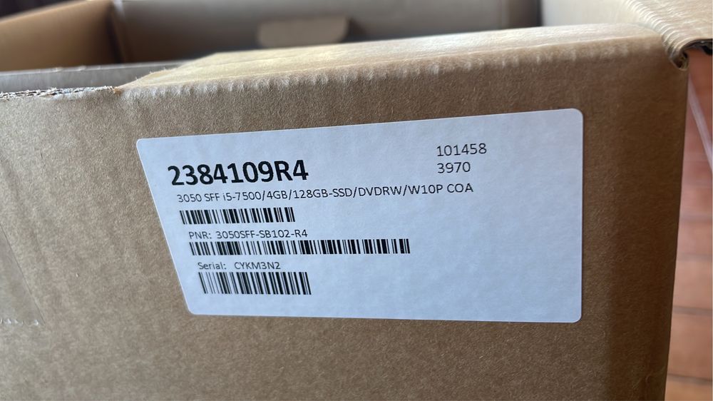 Computador Dell 3050 SFF i5 7500 8Gb RAM 256GB SSD Grade A