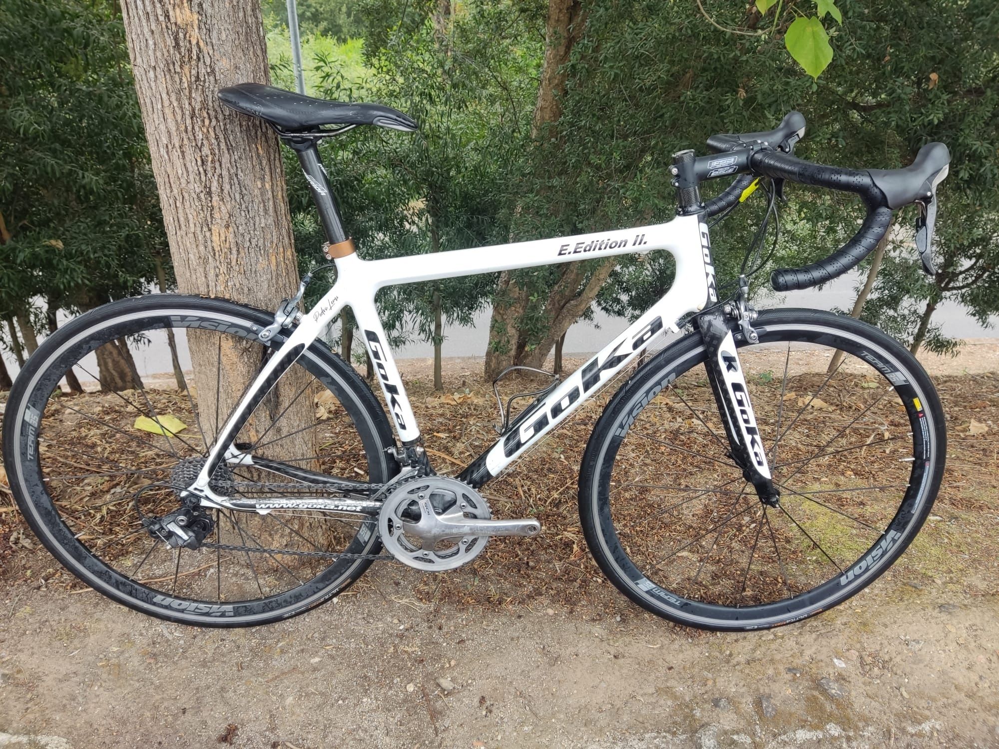 Bicicleta carbono L com ultegra
