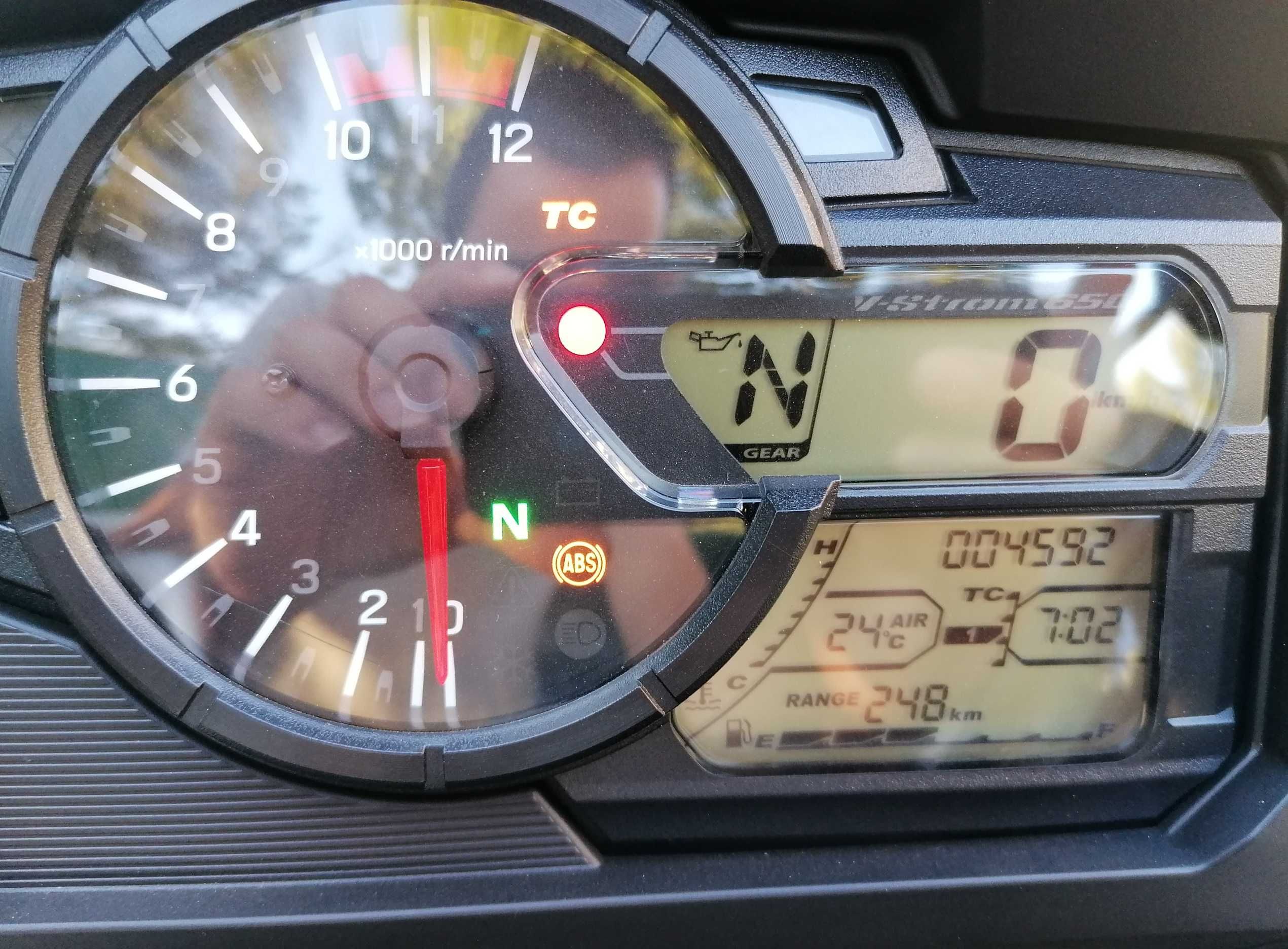 Suzuki V-Strom 650 XT 4600 km