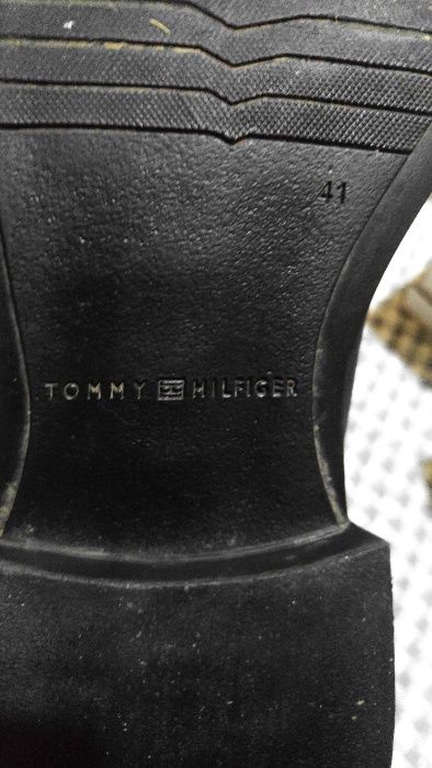 Черевики Tommy Hilfiger, замш, шкіра 41 EU на ногу 26