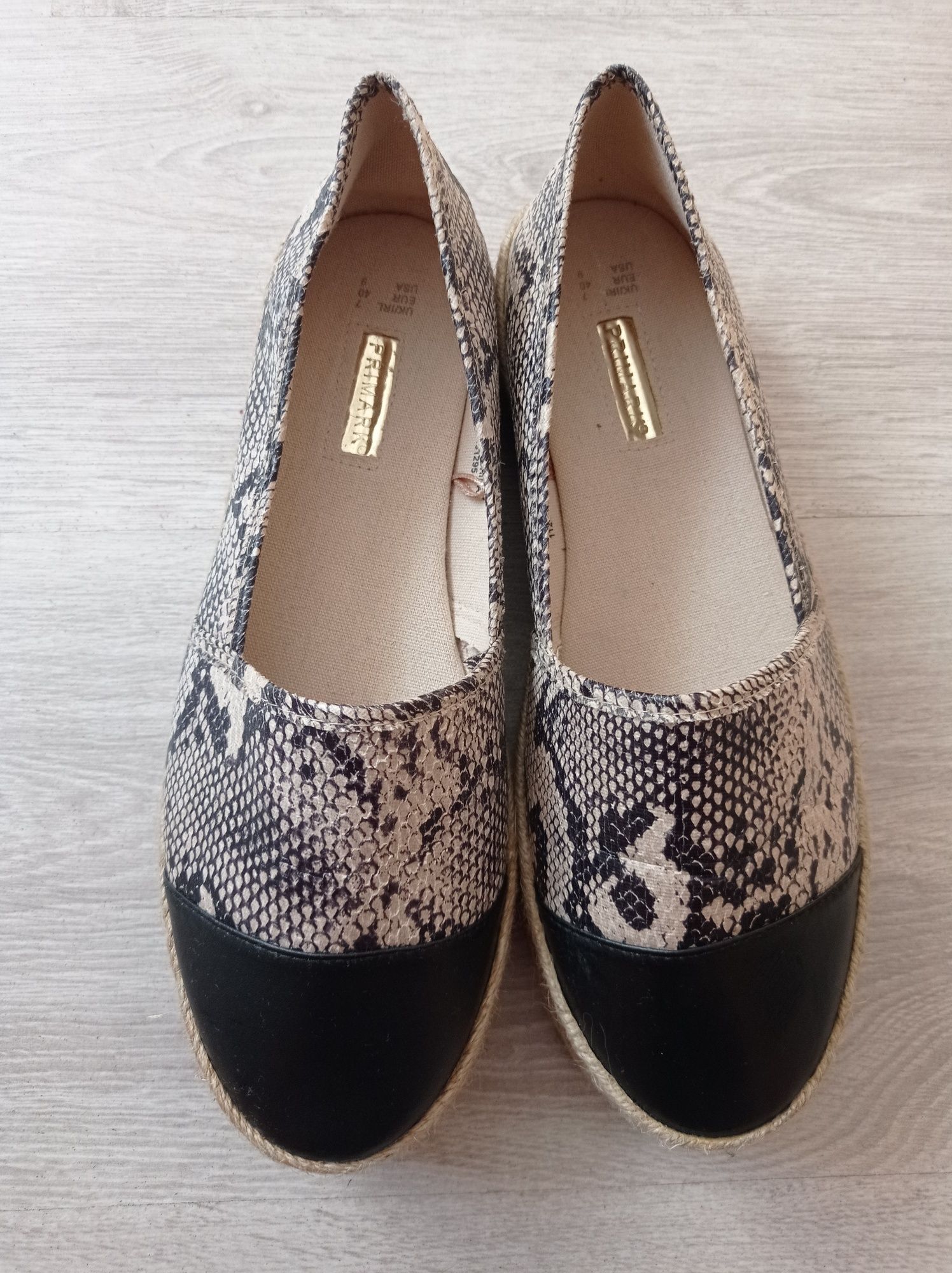 Espadryle rozmiar 40