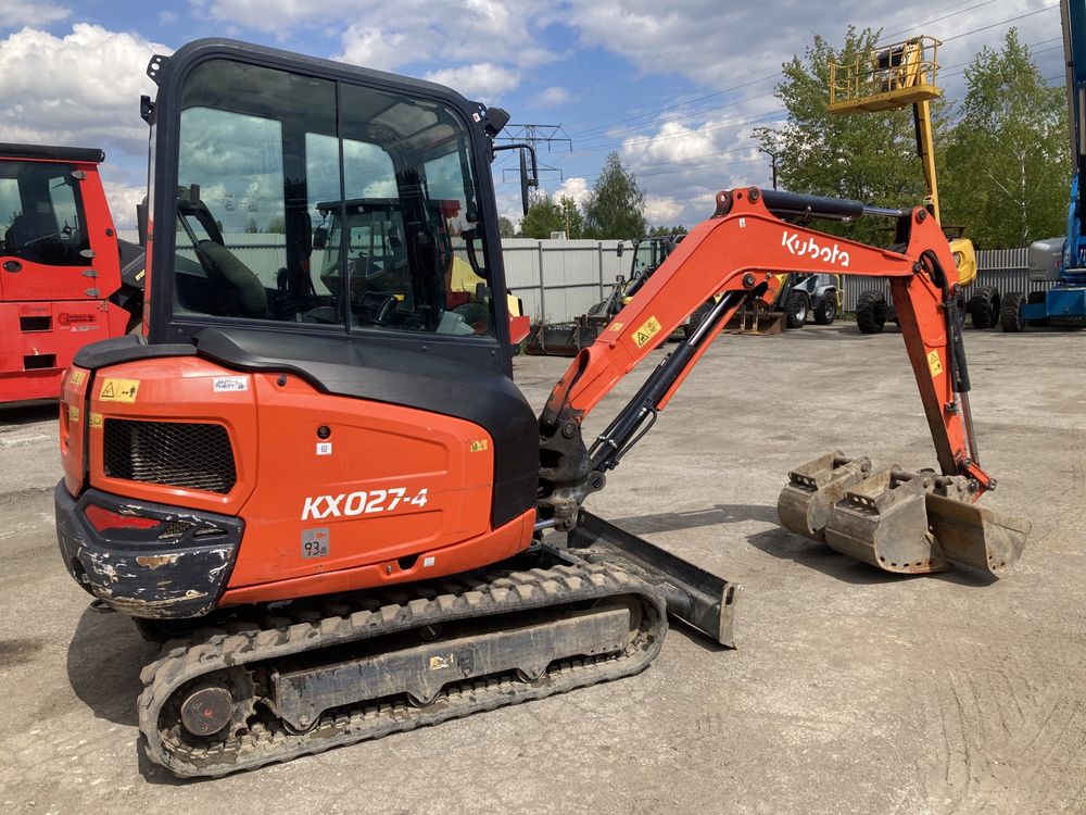 Minikoparka Kubota Kx 027-4 GL, 2019 rok