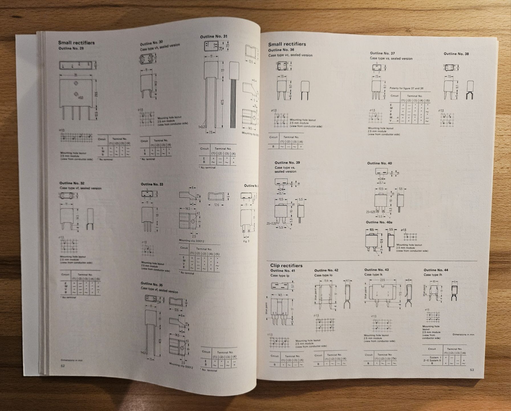 Katalog SIEMENS 1975 - półprzewodniki, prostowniki selenowe