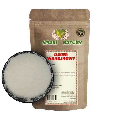 CUKIER Wanilinowy PREMIUM Gatunek 1 JAKOŚĆ 100g SmakiNatury