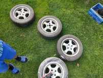 Alufelgi 4x100 Passat opony r15