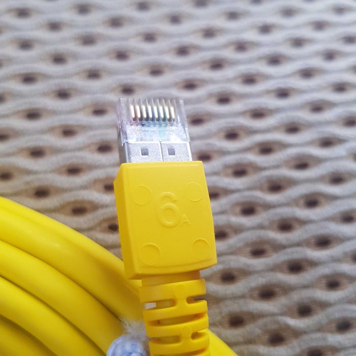 Kabel Krosowy LAN DATWYLER kat.6a flex 4P Zolty 2x po 10M i 2x Po 1,5M