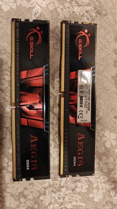 RAM 16GB DDR4 2x8GB G.Skill Aegis