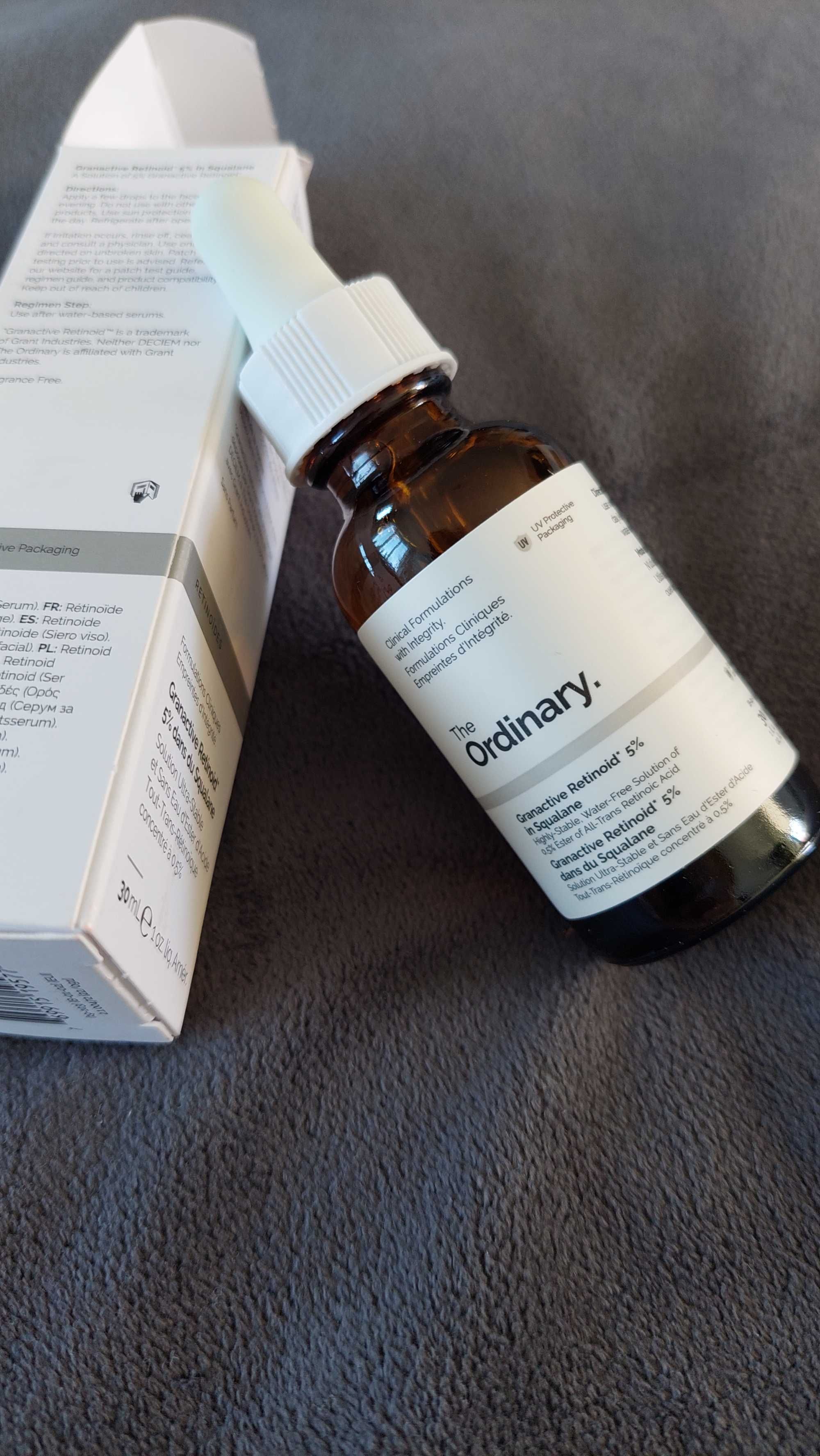 Serum retinol The Ordinary, Granactive Retinoid 5% in Squalane, Serum