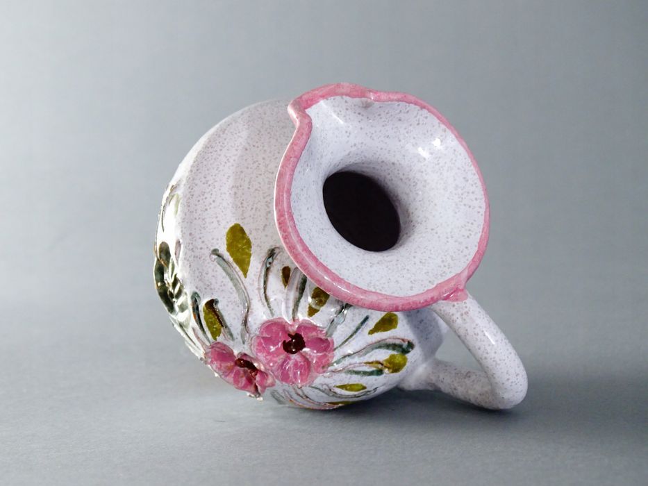 ceramika włoska piękny dzbanuszek dzbanek