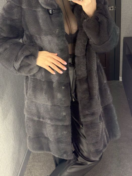 Шуба норкова стан ідеальний