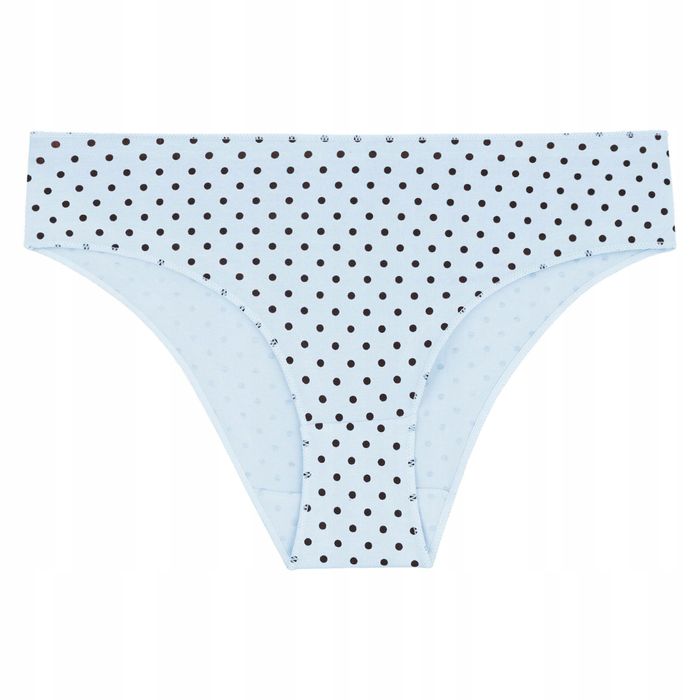 Figi Damskie Bawełniane Bez Gumki Klasyczne Majtki  3-Szt. Moraj XL