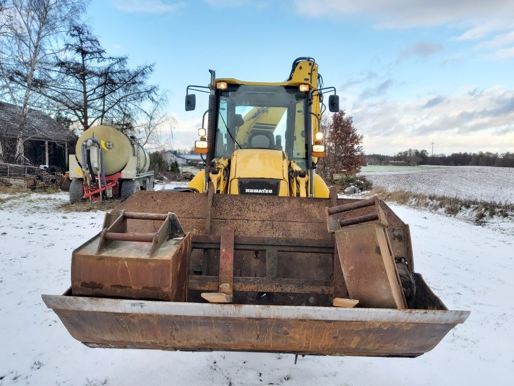 Koparko Ładowarka Komatsu WB 97S-5, Rok prod 2006